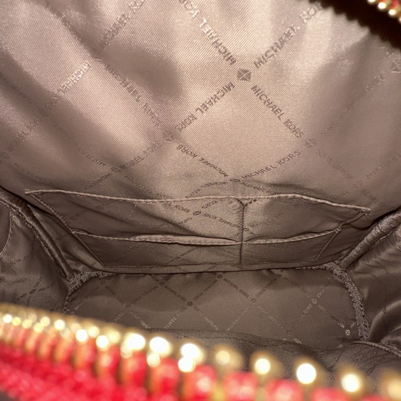 MICHAEL KORS 35H8GAYB8L Backpack Rucksack Leather Red Studs main image 11